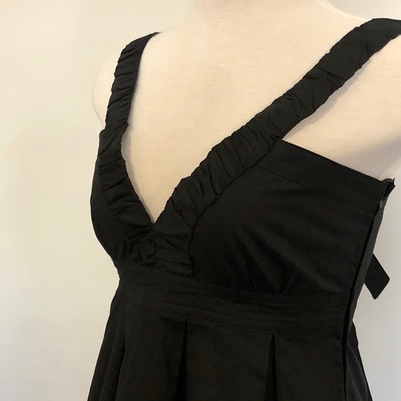 Black Bow-Back Double Zero/Anthropologie Dress - Picture 6 of 15